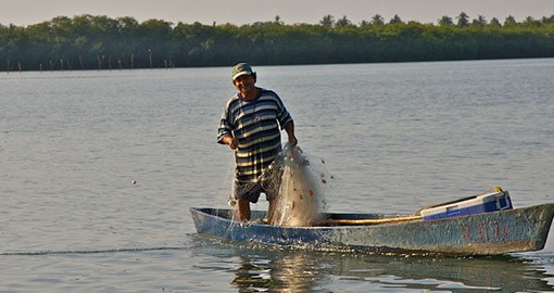 Fisherman Playa Blanca Colombia